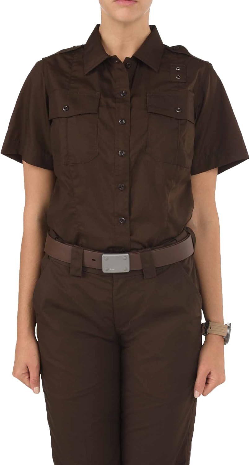 5.11 Tactical Women's Taclite PDU Class A Short Sleeve Shirt, Ripstop Fabric, Style 61167