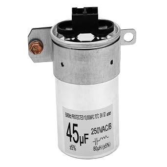 W11428524 Washer Run Capacitor for Crosley, Washing Machine Running Capacitor for Replacement Parts W10866238 W11162561 & W11175257 Accessories and Solving Failures to Starting or Spin Cycle