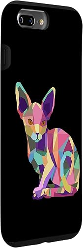 Miniatura 3 de iPhone 7 Plus8 Plus Sphynx gato regalo mujeres esfinge gato regalos hombres arte esfinge gato caso