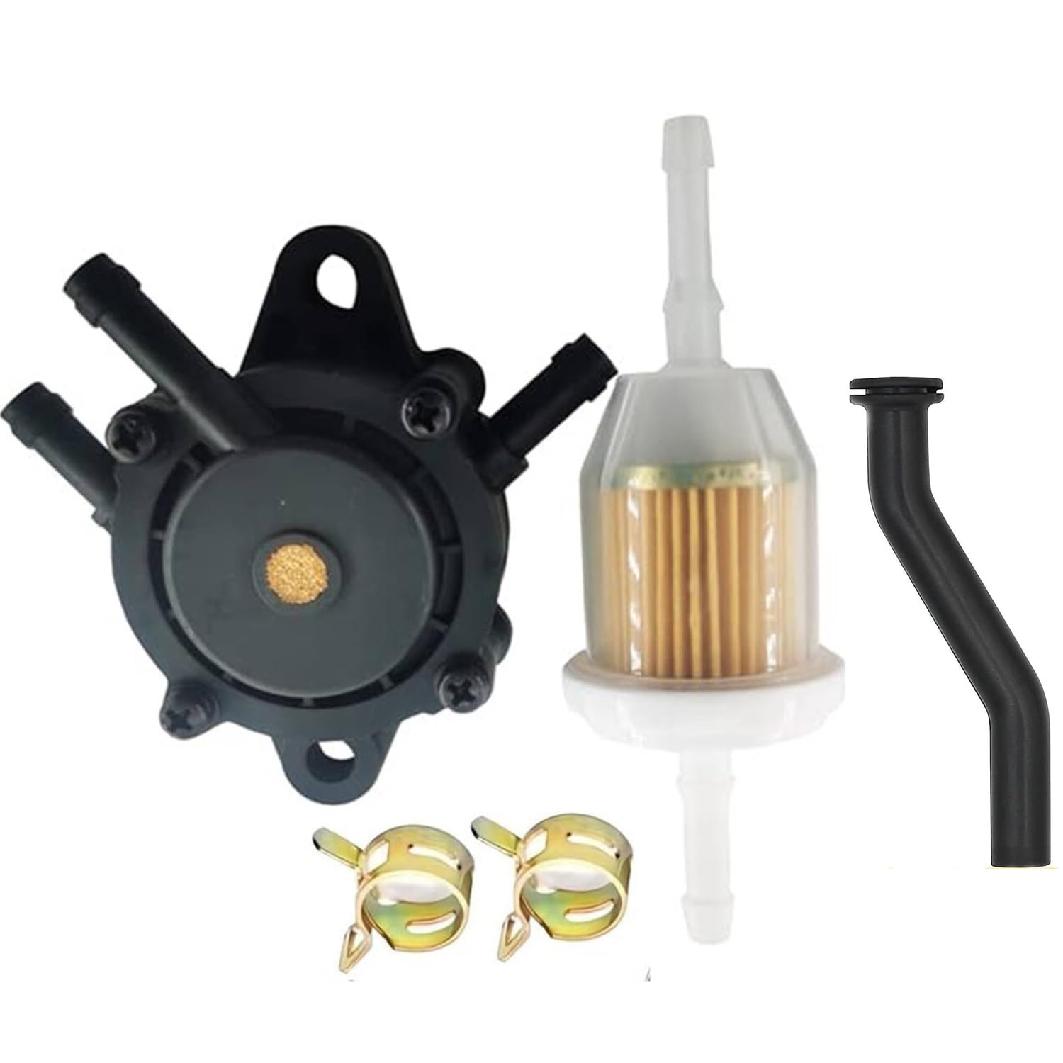 Amazon.com: 808656 491922 Fuel Pump 3” Hose 17HP-25 HP Small 