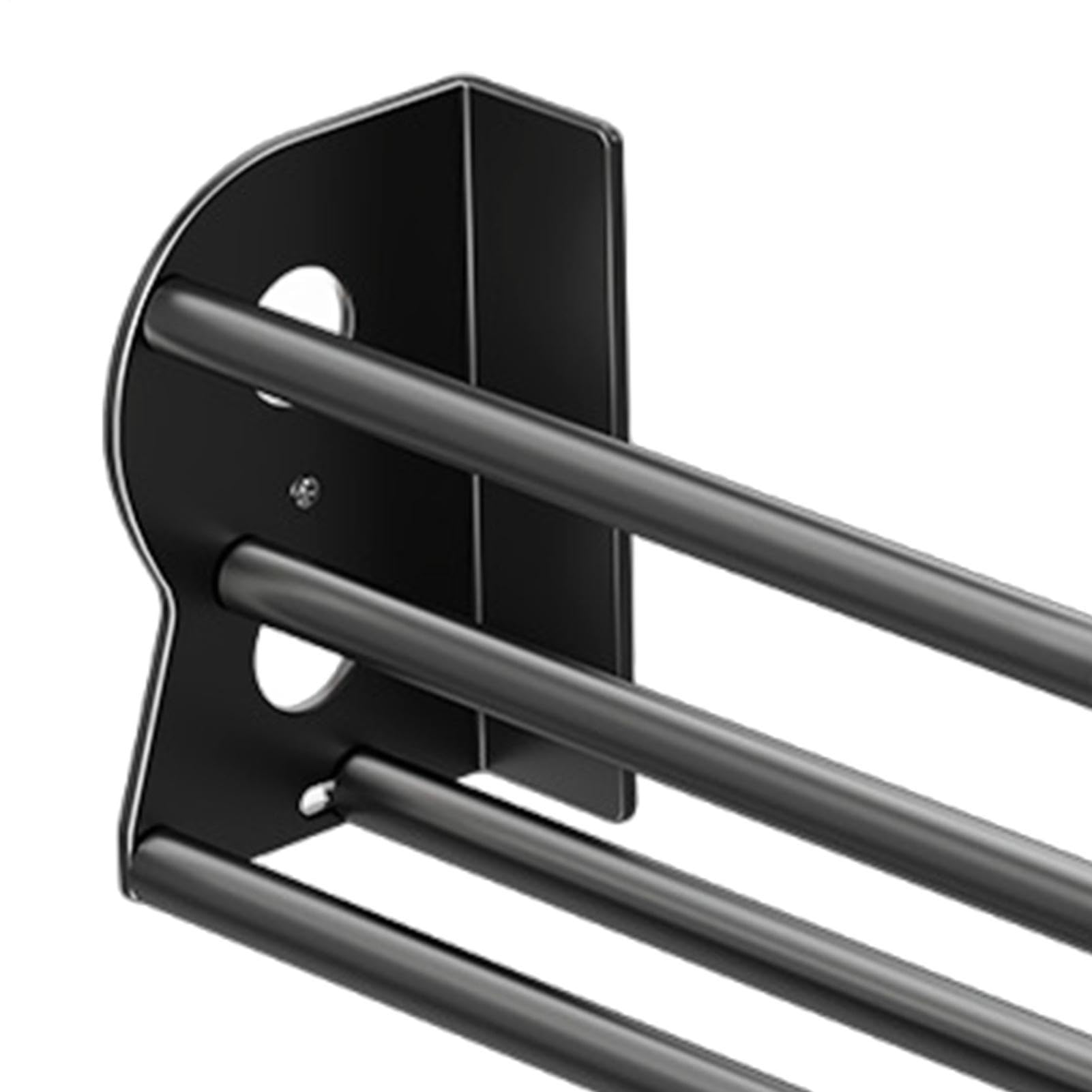 Zapatero de pared Organizador De 2 Niveles Extensible Magnético Sin Taladro | Soporte de zapatos para hogar, interior, entrada, sala de estar, dormitorio, hotel, residencia, autocaravana