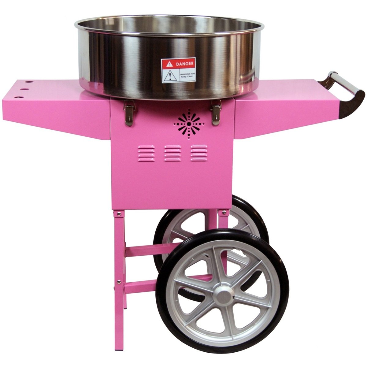 Machine barbe à papa professionnelle avec chariot