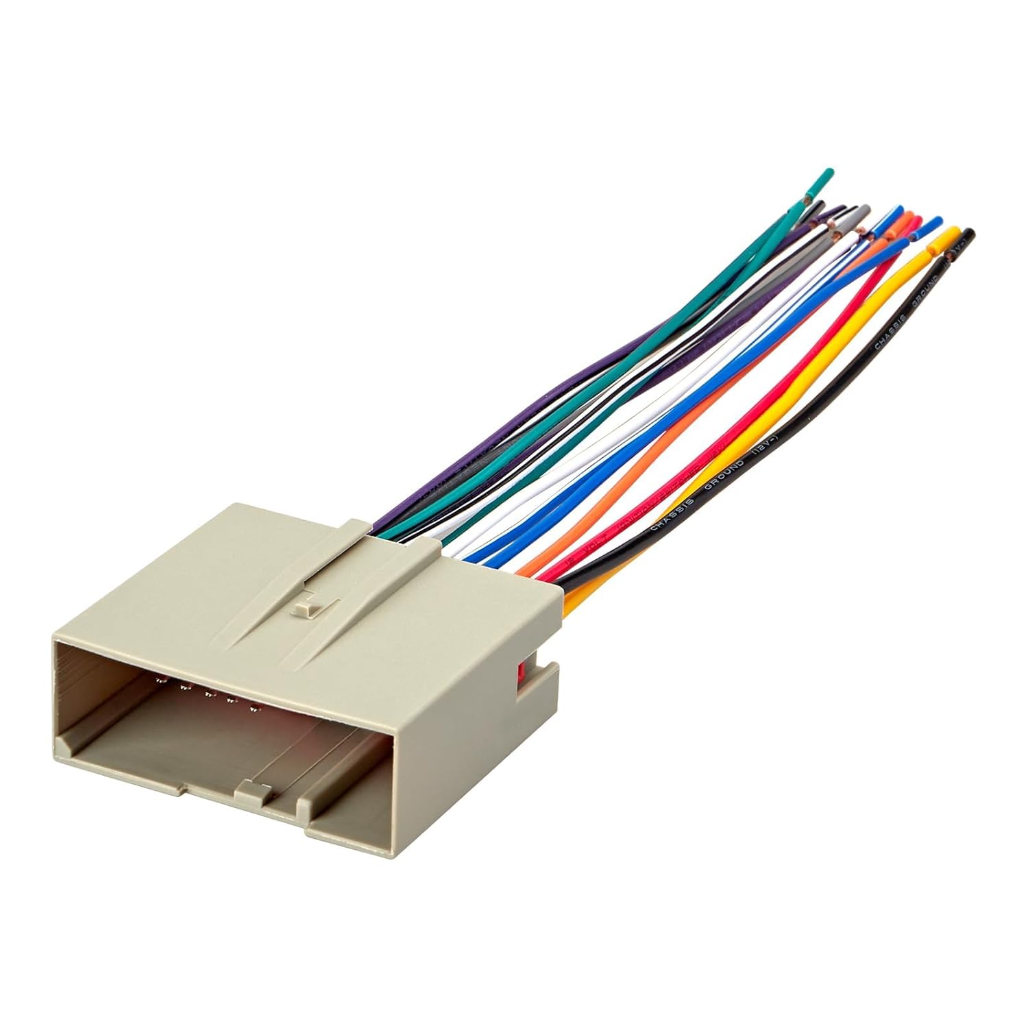 RED WOLF Car Stereo Wiring Harness Compatible with Ford