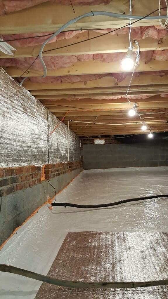US Energy Products Reflective Insulation Shield, Heat Shield, Thermal Insulation Shield Vapor Barrier (48" x 500 FT) 2000sqft R8 Water Proof Meets All Fire Codes (1/4 inch Thick)