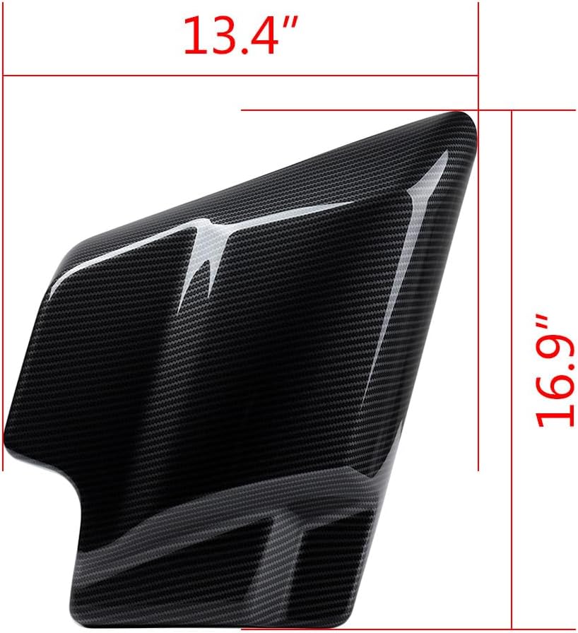 Carbon Fiber Side Covers for 2009–2023 Harley Touring Street Glide, Road Glide, Road King, Electra Glide – Replaces 66048-09, 66250-09