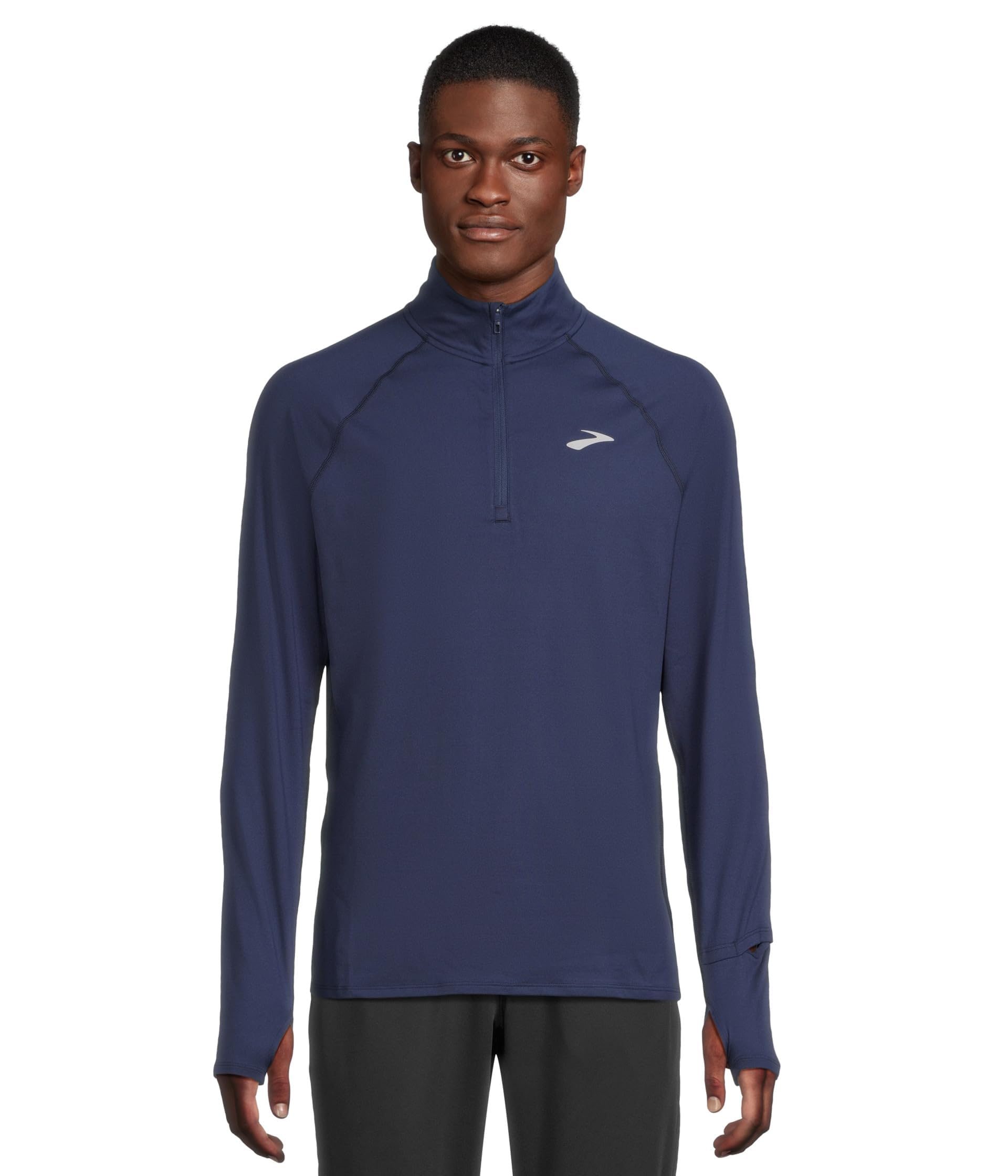 Brooks Herren Dash 1/4 Zip 3.0 Langarm Laufshirt UPF 50+