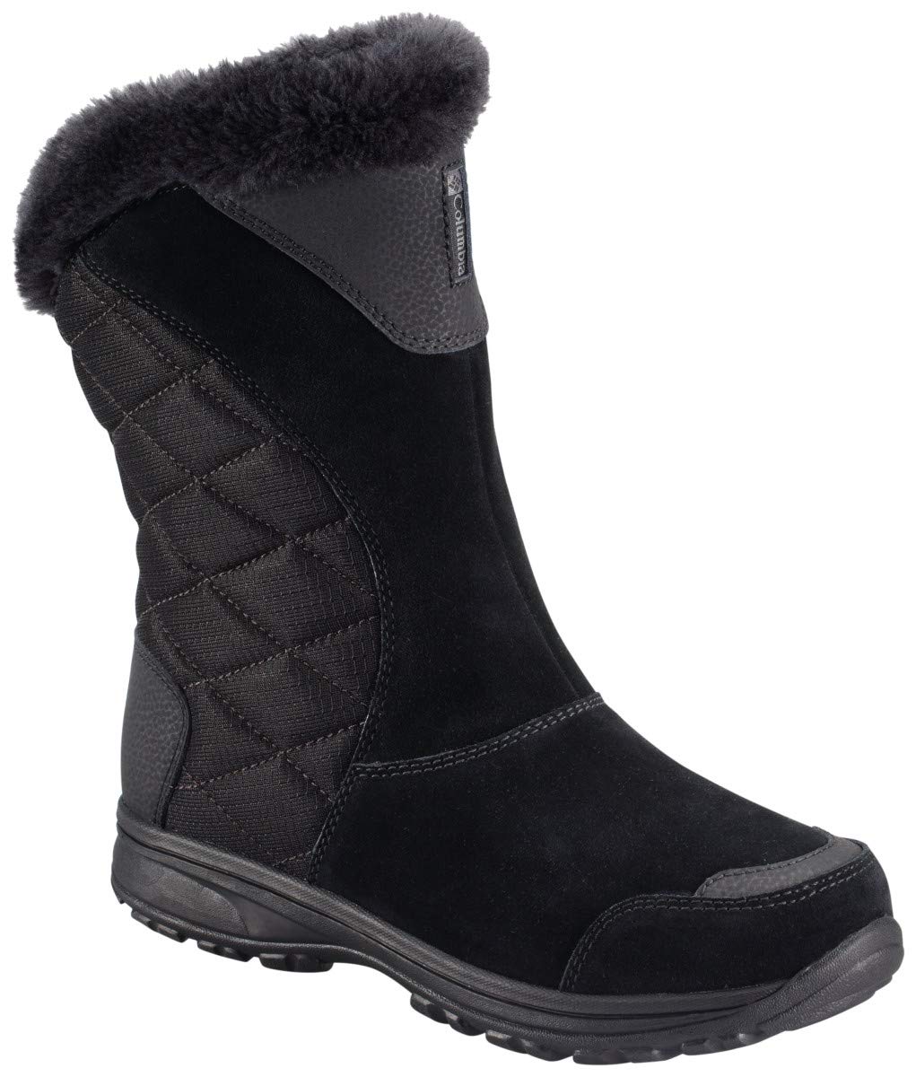 columbia slip on winter boots