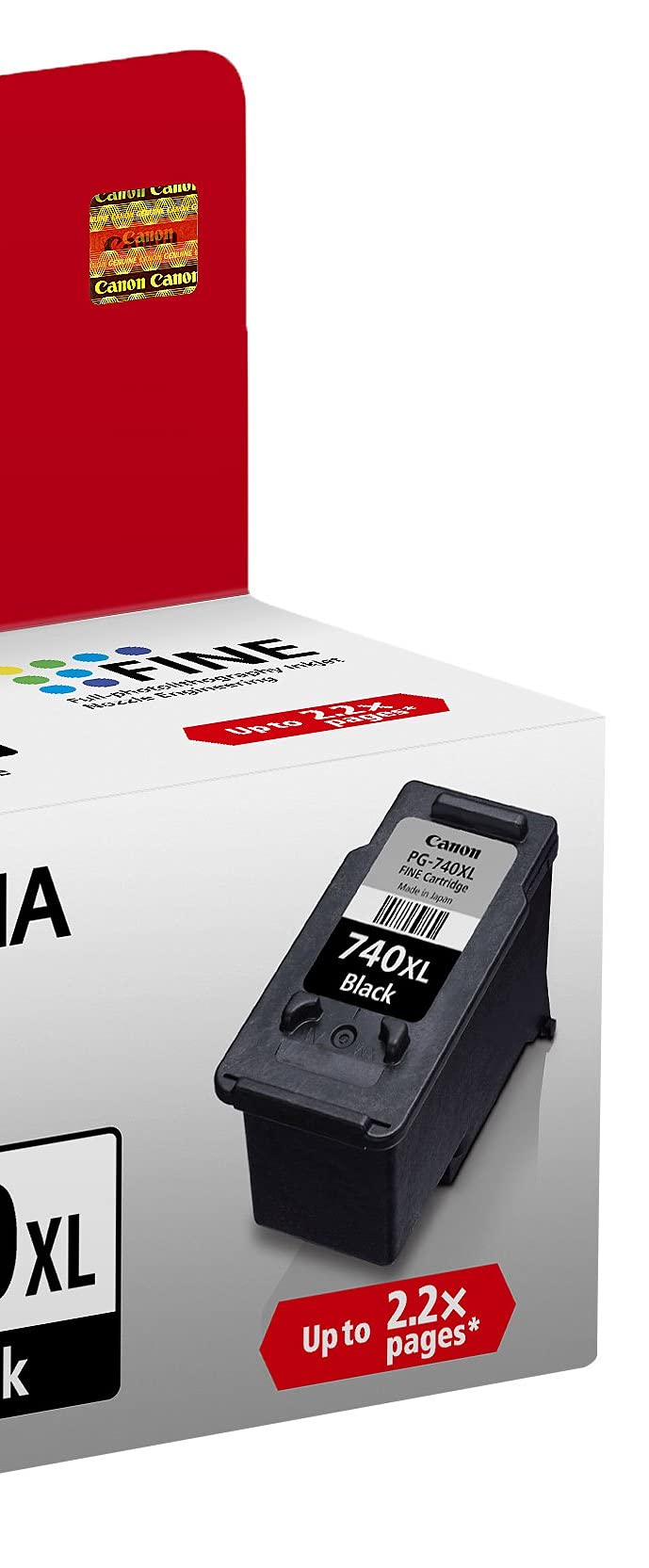 Canon PG-740 BK XL Original Black High Yield Ink Cartridge | Works