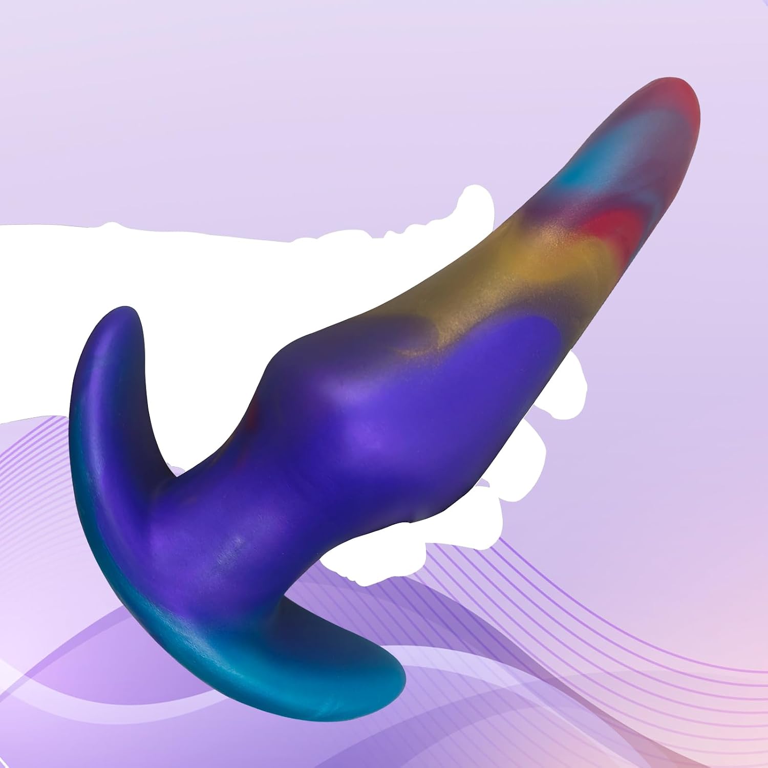 Super Big Anal Butt Plugs Sex Toys Soft Liquid Silicone Anal Plugs Training with Safety Base Large Anal Expander Buttplug Anal Dildo for Men Women Thick Huge Anal Toys Anal Trainer