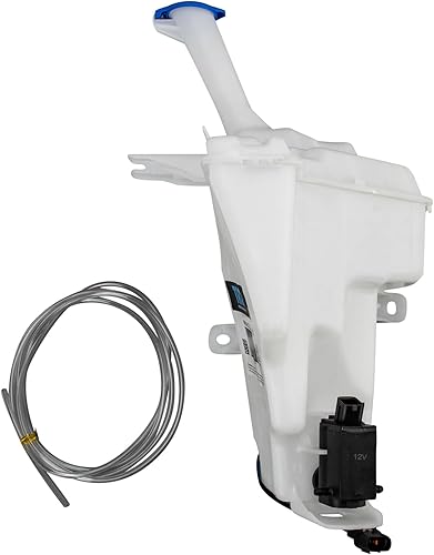 Vista 343 de TRQ Depósito de limpiaparabrisas compatible con Chevrolet Cruze 2016-2019 con luces antiniebla GM1288252 84036025 23365281PFM