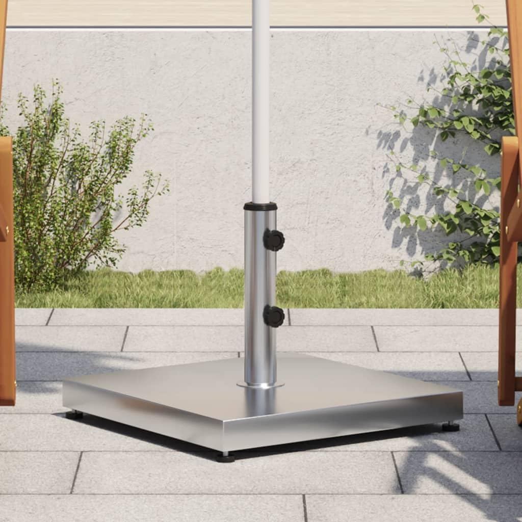 vidaXL Base de Parasol pour mâts Ø32/38/48 mm 28 kg carré