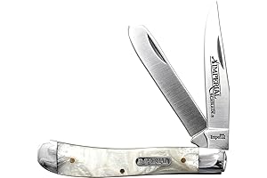 Imperial IMP13L Stainless Steel Large 2 Blade Pocket Knife