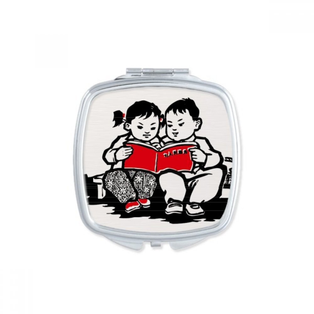 Cadeau multicolore original avec ce miroir fait main pour fille