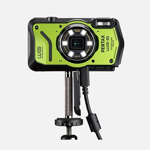 PENTAX WG-8 Grüne Allwetter-Abenteuerkamera hervorragender — galinė pusė