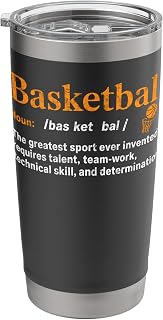 Basketball Definition The Greatest Sport Ever Basketball Tee Stainless Steel Insulated Tumbler