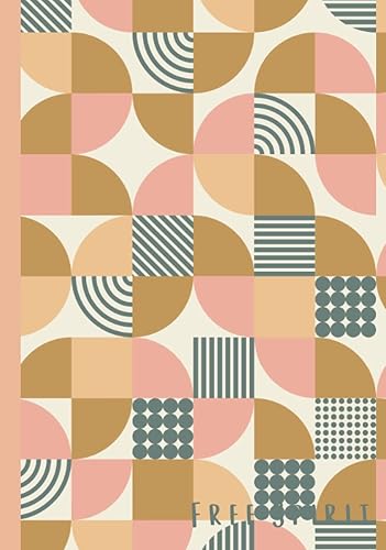 Free Spirit - Decorative Books for Boho style: Faux Books For Decoration. Unique Stackable Coffee Table Book Decor. Ideal as Photo and Staging Decor