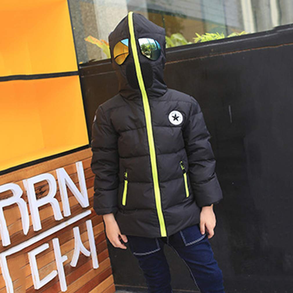 Ragazzi Ragazze Giacca Piumino Inverno Caldo Addensare Cappotto Parka Bambini Giacca di Cotone con Cappuccio Capispalla Giacca a Vento