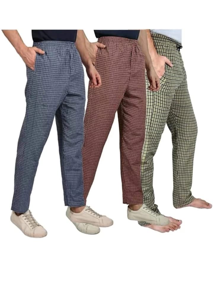 100% Cotton Sleepwear Loungewear Men's Pyjamas Pack of 3 (XXL)-picture-10