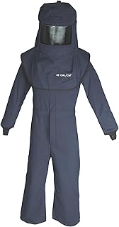 OBERON ARC FLASH COVERALL KIT - 40 CAL - INCLUDES HOOD AND COVERALLS - LAN SERIES