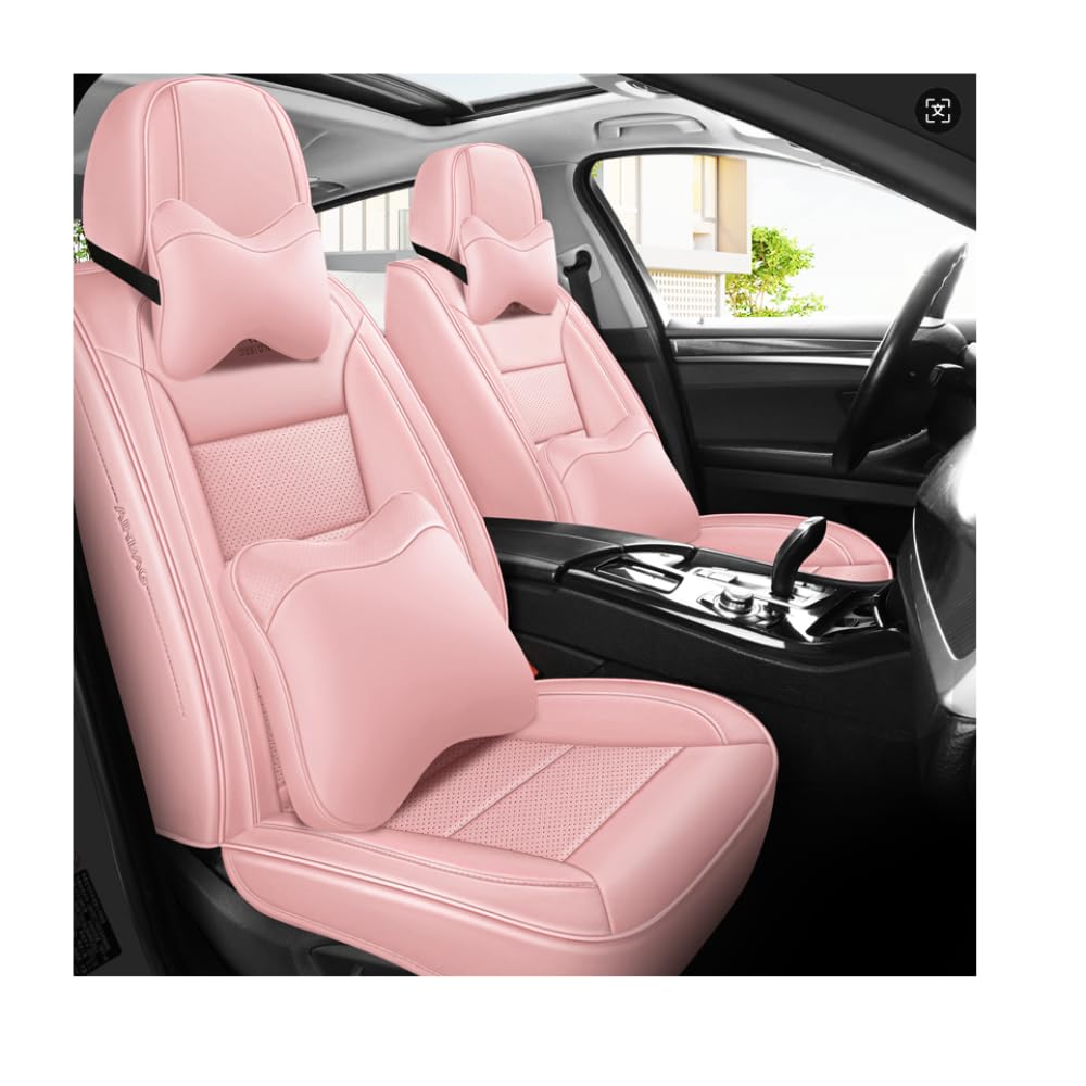 Housses de siège auto universelles roses pour Toyota Camry et Corolla Cross - 8