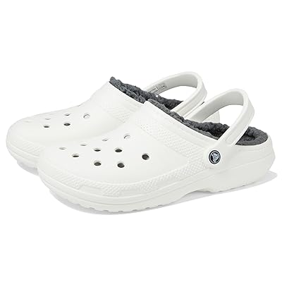 Crocs Classic Lined Clog Clog Shoes White/Grey