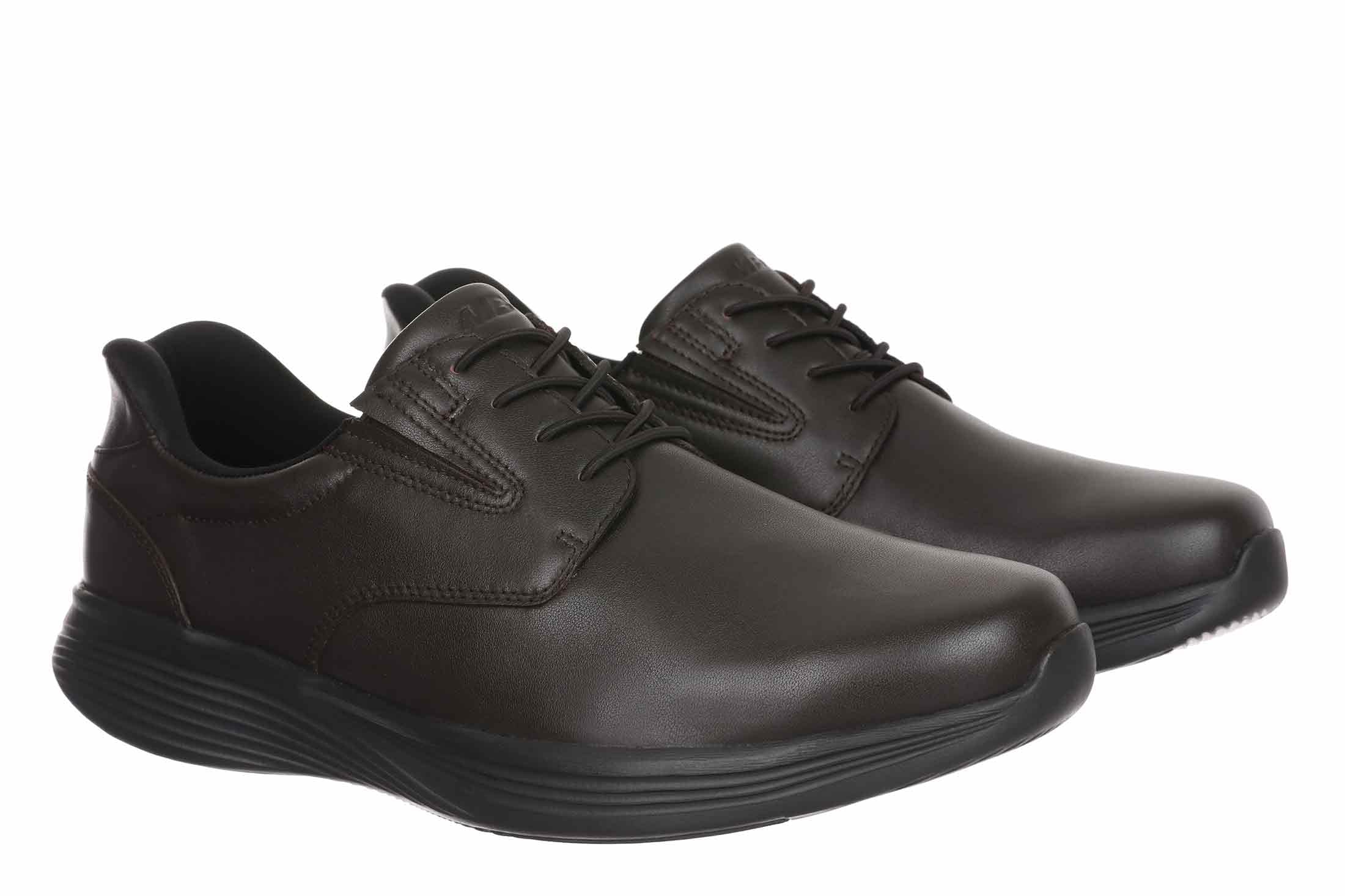 MBT SF-100 Scarpe Casual da Uomo in Stile Classico. Scarpe fisiologiche e Confortevoli. Massimo Comfort e stabilità con Suola Rocker. Scarpe Casual con Lacci.