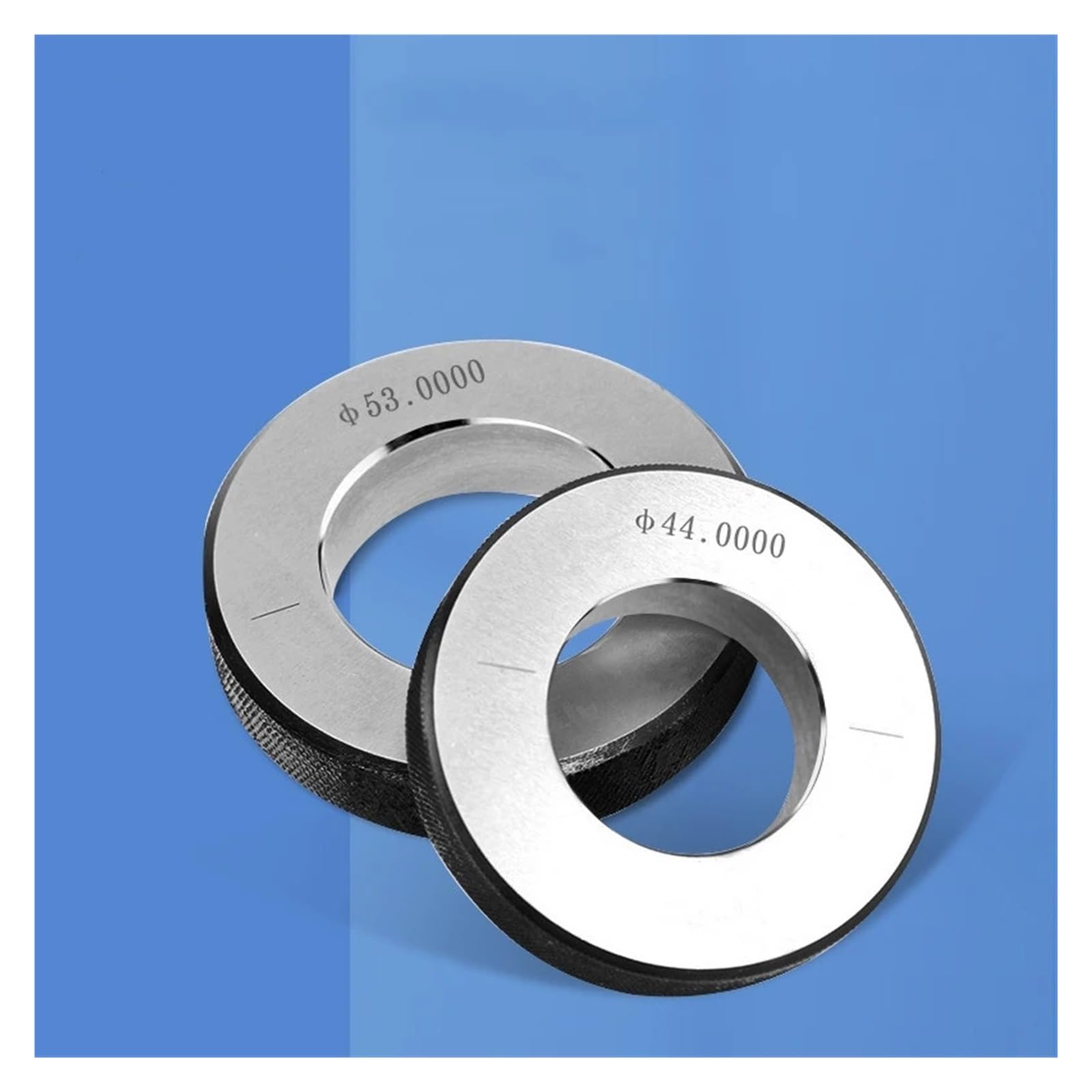1 x podwójny drut metryczny 61-100 mm ± 0,003 metryczny gładki pierścień przyrząd pomiarowy niestandardowy (93 mm)