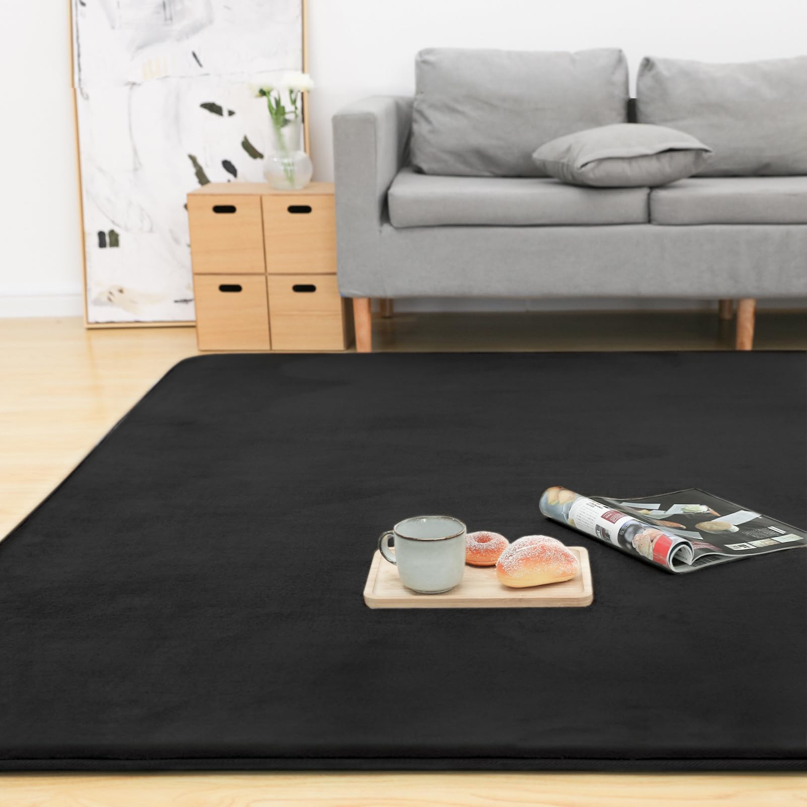 Amazon | Colorsroom カーペット ラグ 極厚25mm 185×185cm 約2畳