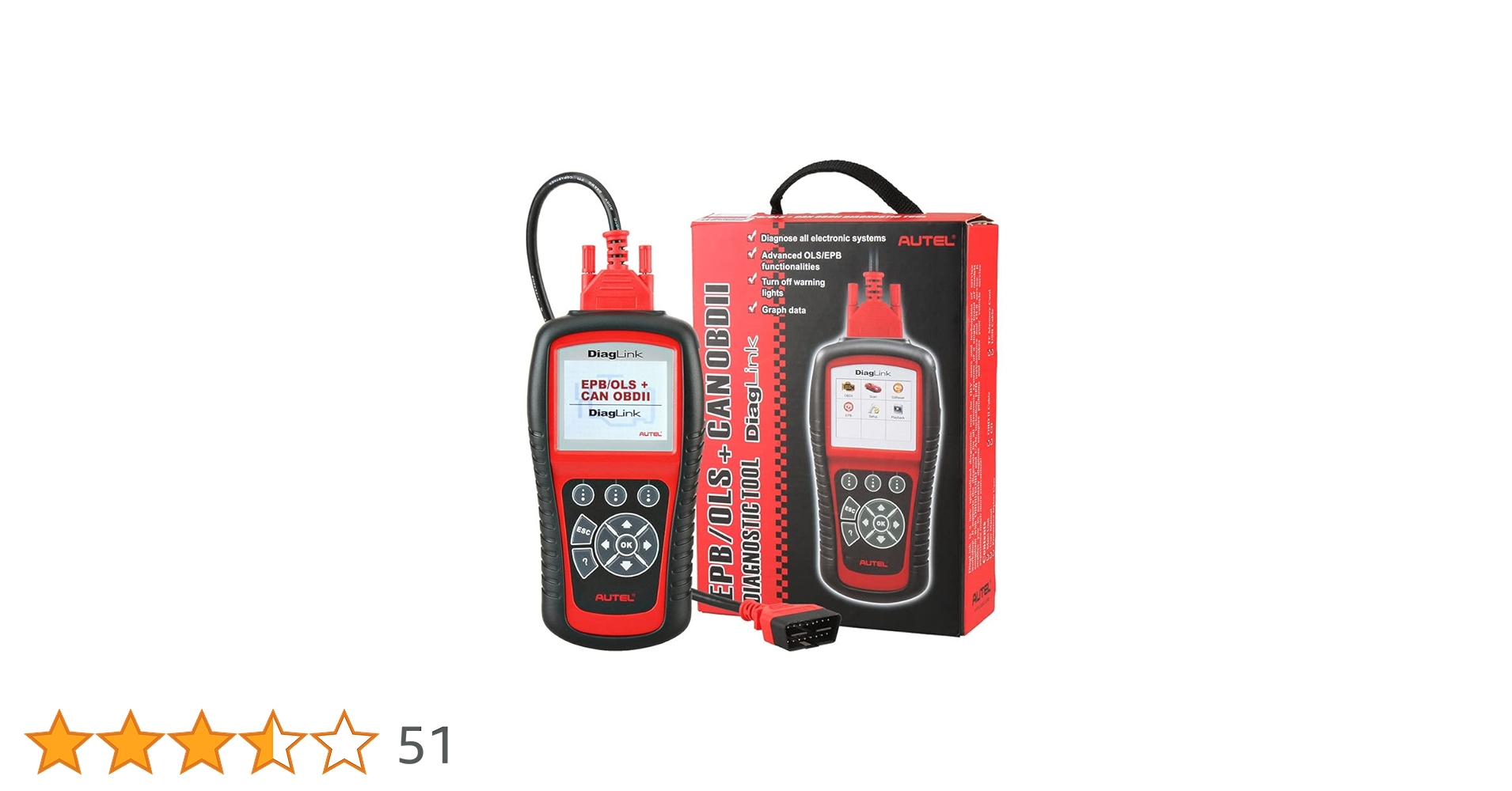 Amazon.co.jp: Autel Diaglink OBD2 故障診断機 日本語 全システム診断