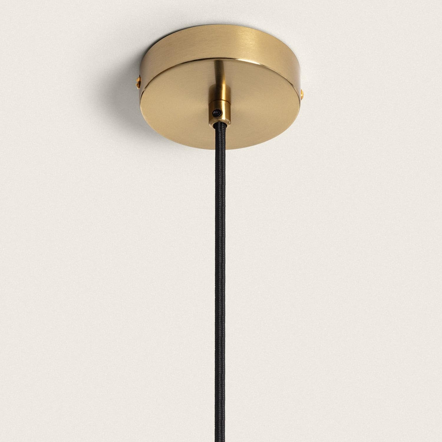 LEDKIA LIGHTING - Hängeleuchte Arija | Vintage Design | Vielseitige Beleuchtung | E27 Fassung | Ideal für Esszimmer, Schlafzimmer, Küchen, Beige, Metall
