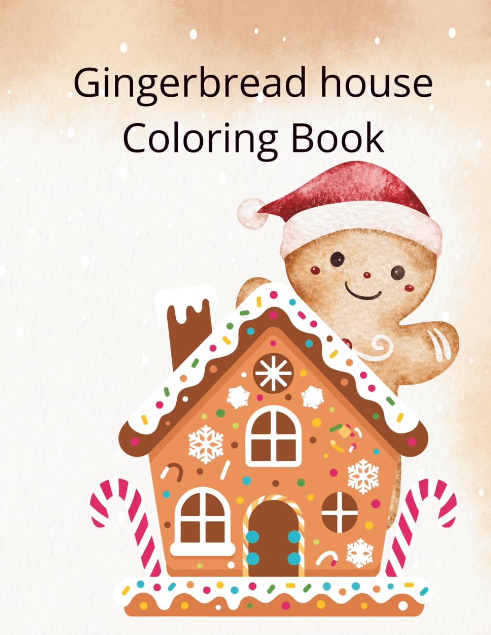 Gingerbread House Coloring Book