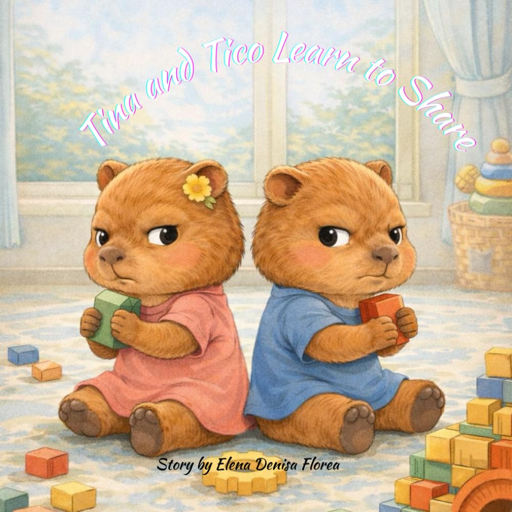 Tina and Tico Learn to Share: A gentle story about sibling love, sharing and learning to play together