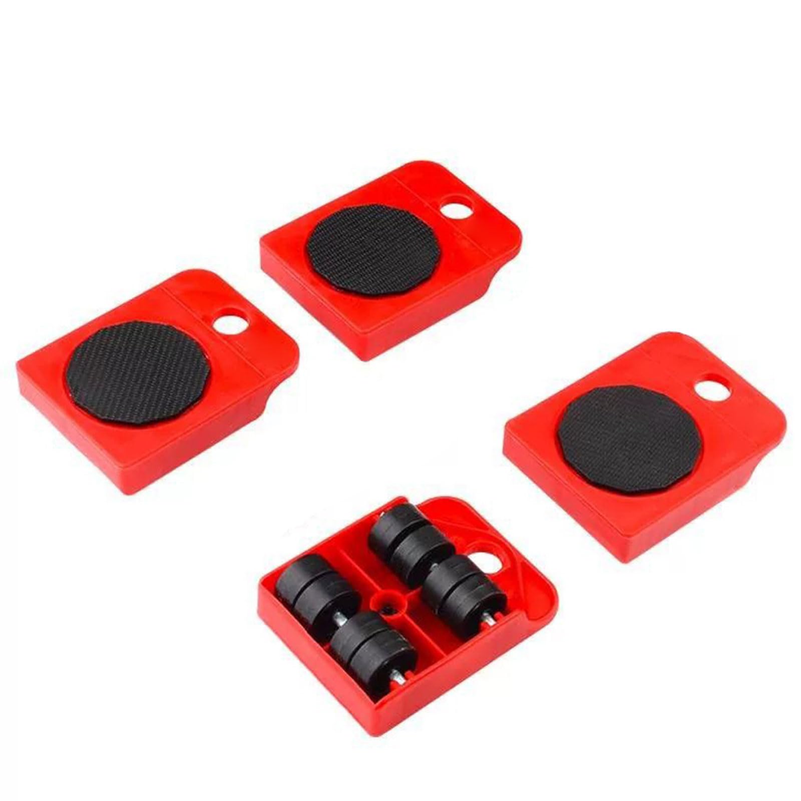 Not Scratch Floor Protector Sliders with Smooth Gliding Rollers Leverage Base Furniture Transport Systems for Home Use ABS Furniture Movers