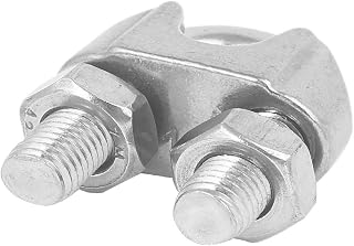 New Lon0167 M12 304 Featured Stainless Steel U-Shape reliable efficacy Bolt Saddle Clamp Cable Wire Rope Clip(id:7ce d0 16 fc0)