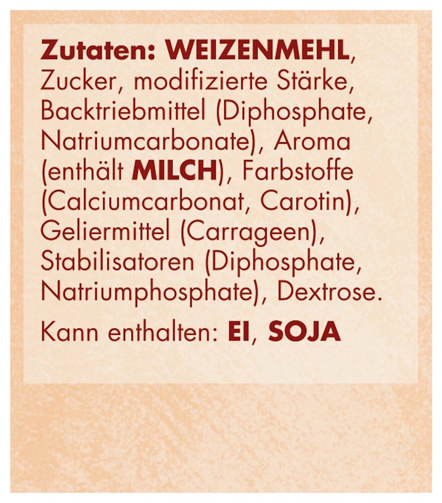 Dr. Oetker Streusel Kuchen, 8 x 485 g, Backmischung für Streuselkuchen mit Kirschen & Puddingcreme, gelingsichere Zubereitung, vegetarisch
