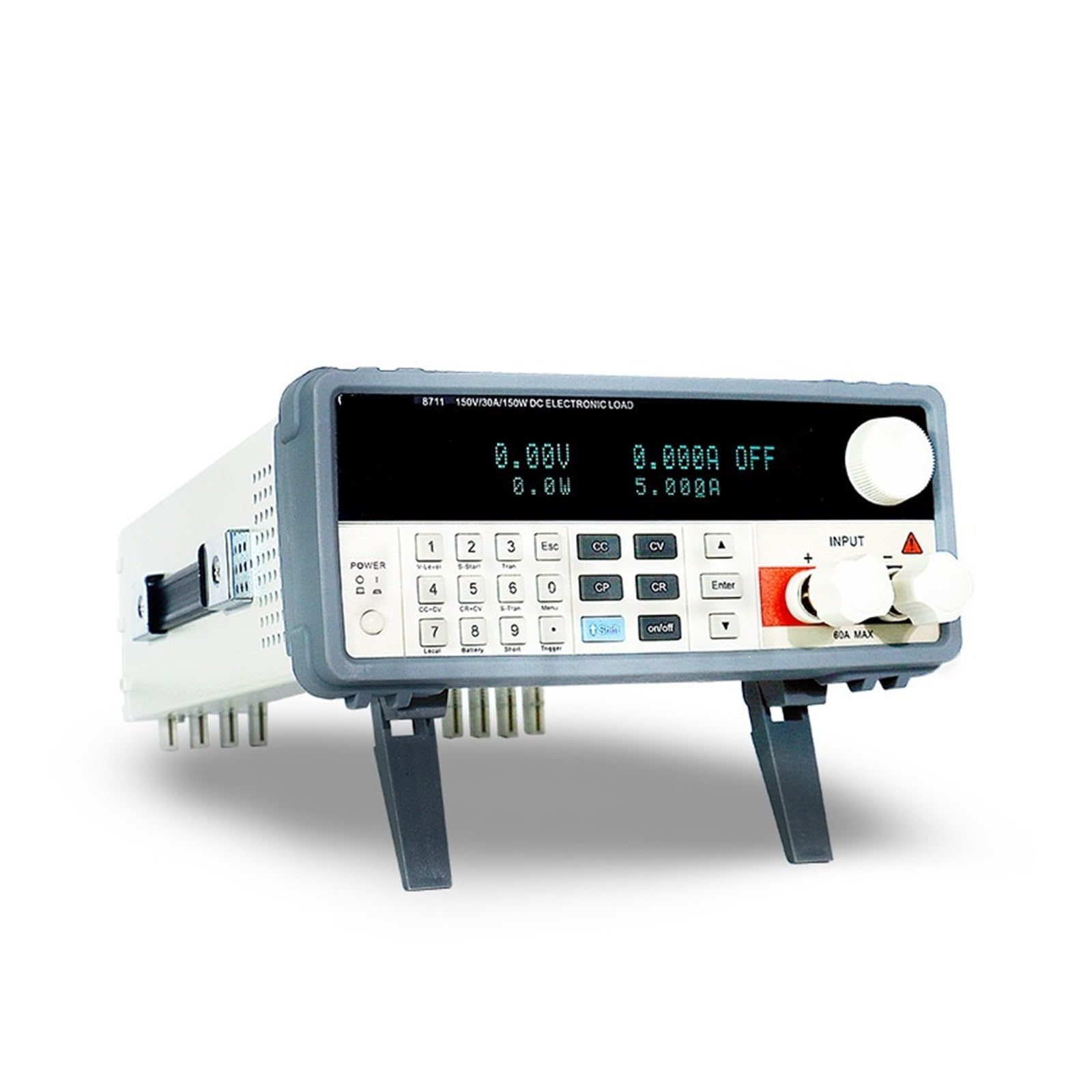 Tester Baterii, 8711 programowalne obciążenie elektroniczne DC 150W 30A o wysokiej precyzji 0,1mA Tester pojemności akumulatora przyrząd do rozładowania(IV8711)