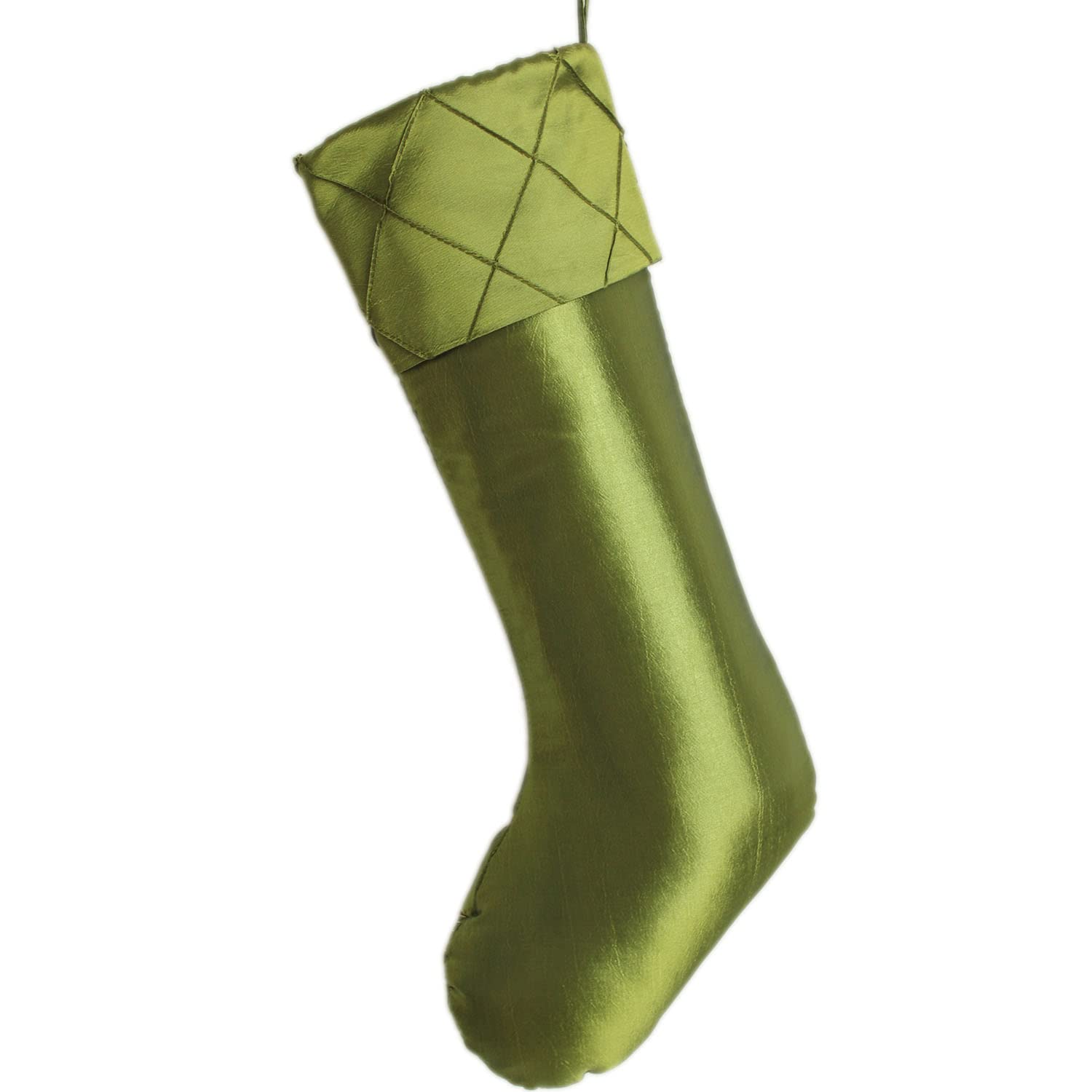 5 stücke grün goldene astes und rote Früchte Weihnachtssocken Weihnachtsstrumpfgeschenk Taschen Handgemachte Socken Weihnachtsbaum Dekoration Socken