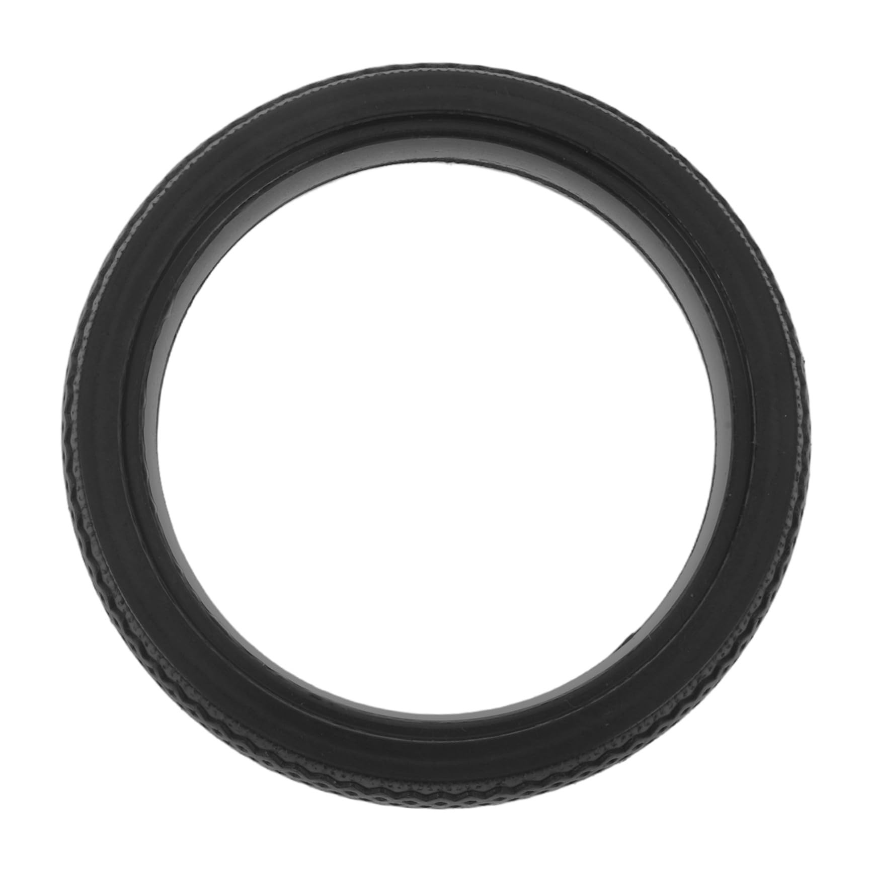 ORFOFE Pneumatico in Gomma Nero Antiscivolo per Ruota Carrello, Accessorio Ricambio per Ruote Anteriori e Posteriori