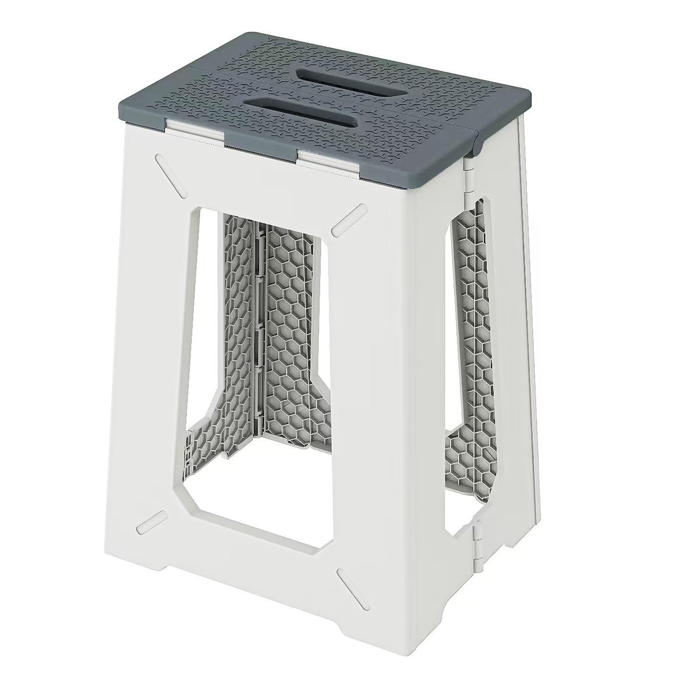 Fortable Bath Shower Safety Chair Seat, 17.7" High Anti-Slip Bench Bath tub Stool for Elderly or Seniors (ShowerChair Grey)