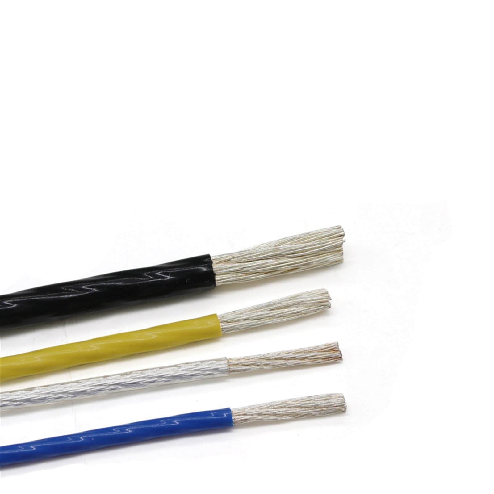 Outdoor Extension 5 Meters DIY Audio Speaker Headphone Copper Cable 10AWG to 30AWG Silver Plated Wire Solar sheathed(Color:Gray,Size:20AWG 1.5mm Sq0.5)