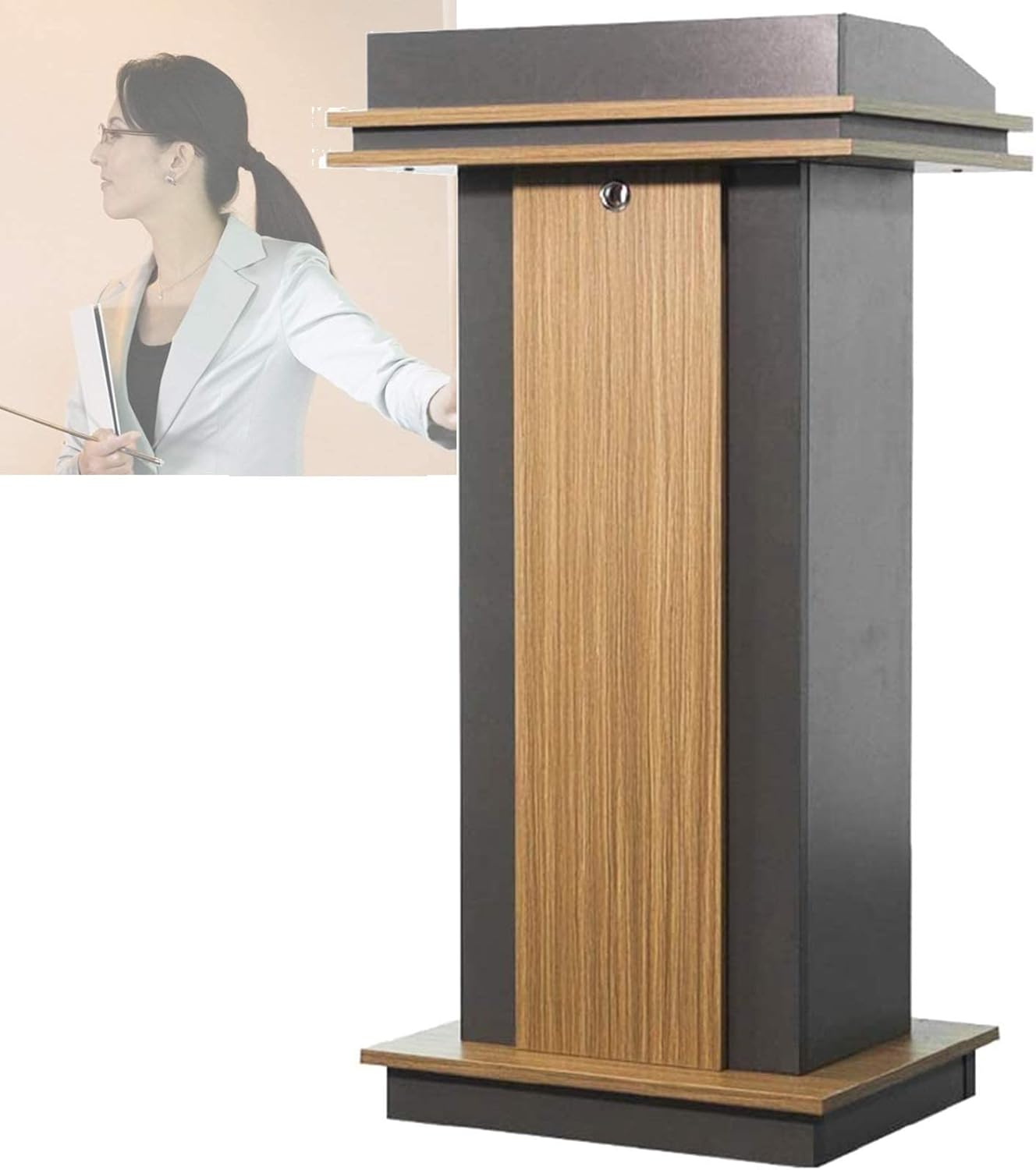 Lectern Podium Stand, Podium Presentation Lectern Stand