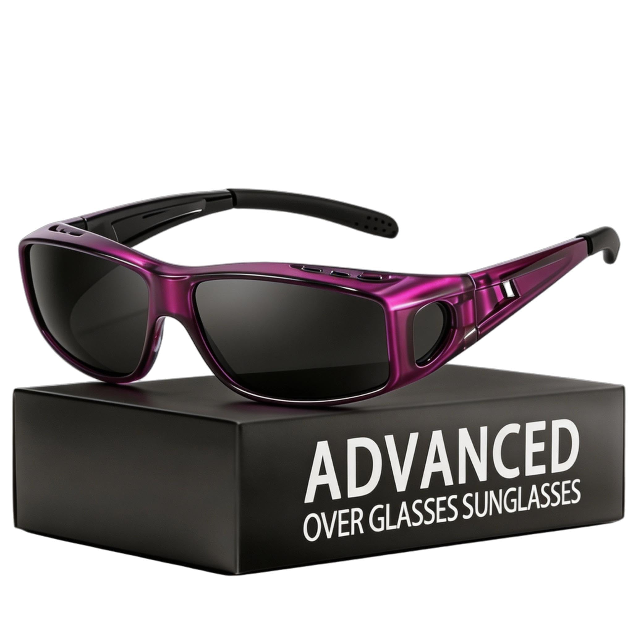 Myiaur Überzieh Sonnenbrille für Herren Damen Polarisierte UV400 Schutz | Sonnenbrille für Brillenträger, Geeignet für Autofahren, Angeln & Outdoor