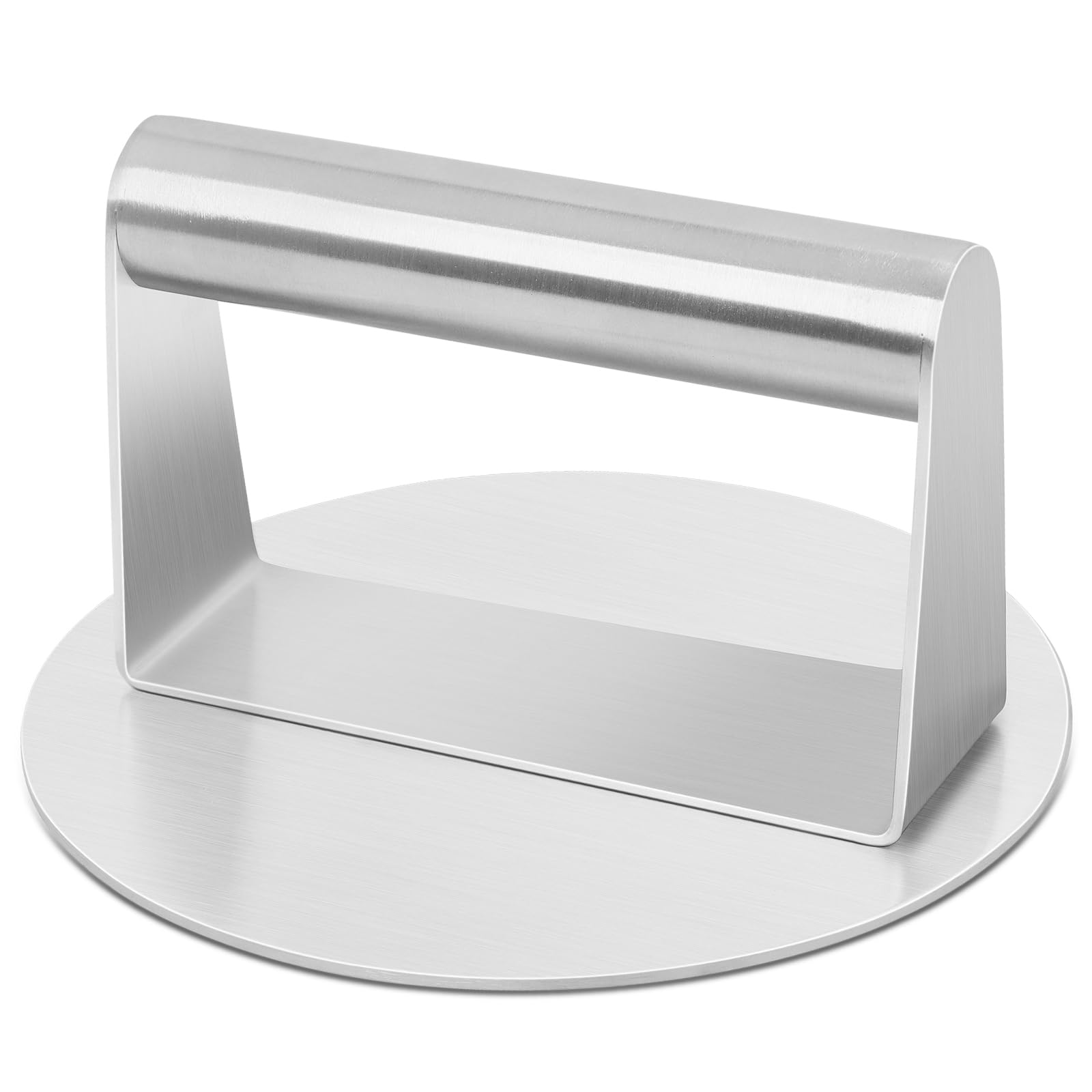 Asdirne Burger Press, Food Grade Stainless Steel Burger Maker, Non-Stick Hamburger Press, 15 cm