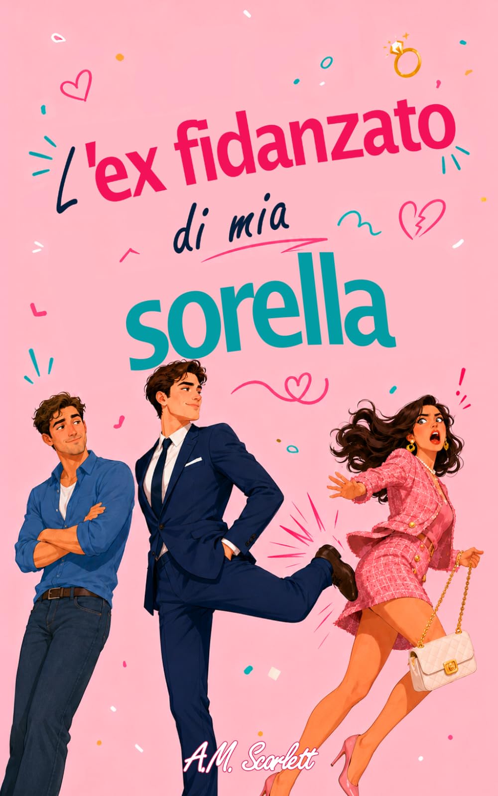 L'EX FIDANZATO DI MIA SORELLA: Un romance M/M proibito carico di segreti, vendetta e un'estenuante tensione slow-burn