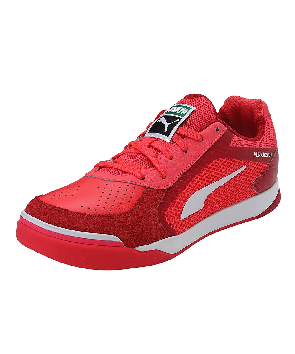 puma Unisex-Adult IBERO II Sunblaze-White-Urban Red Football Shoe - 7 UK (10656701)-picture-21