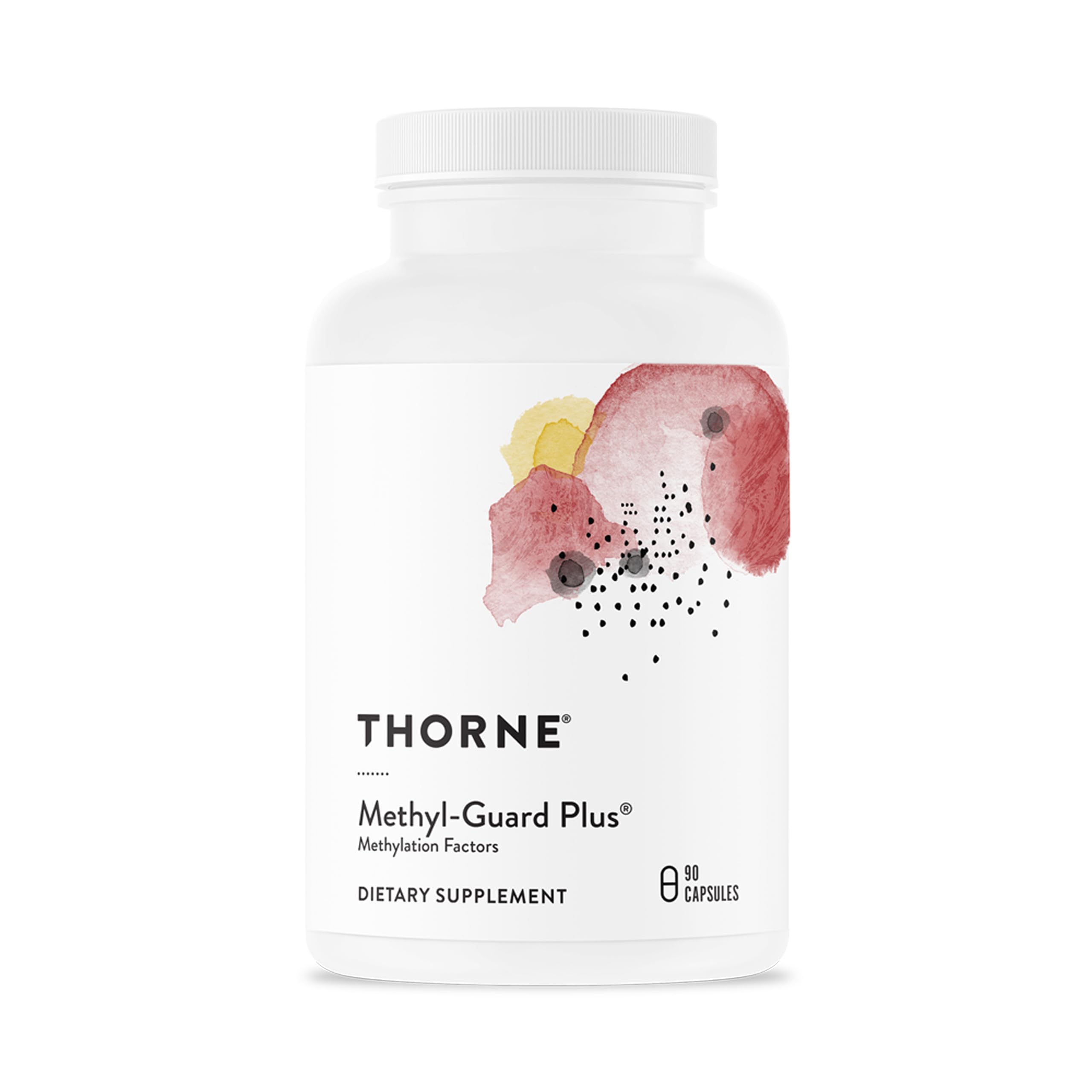 THORNE Methyl-Guard Plus - Active folate (5-MTHF) with Vitamins B2, B6, and B12 - Supports methylation and healthy level of homocysteine - Gluten-Free, Dairy-Free, Soy-Free - 90 Capsules