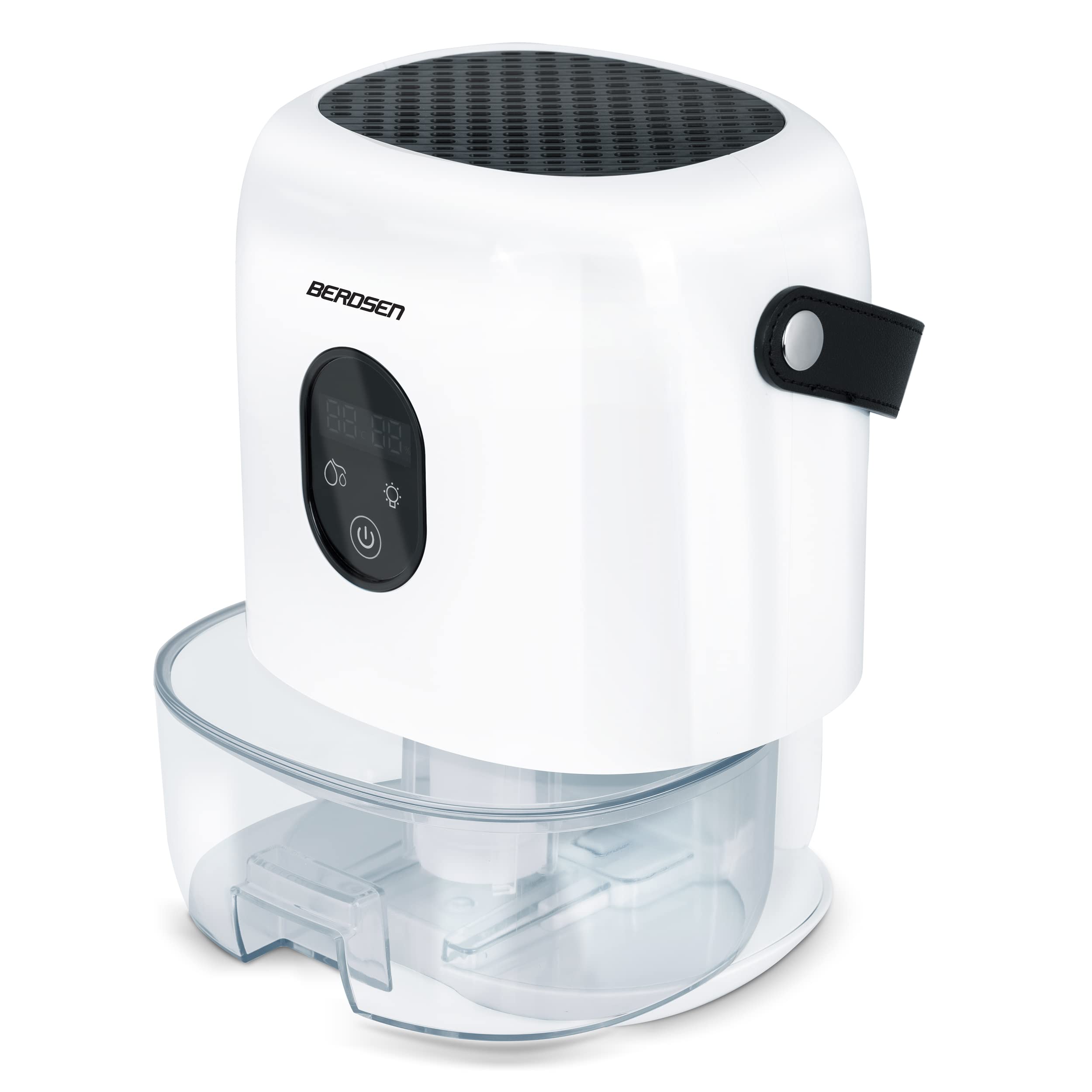 Osuszacz powietrza pochłaniacz wilgoci Berdsen BR-10B 1000 ml 22,5 W biały światla LED