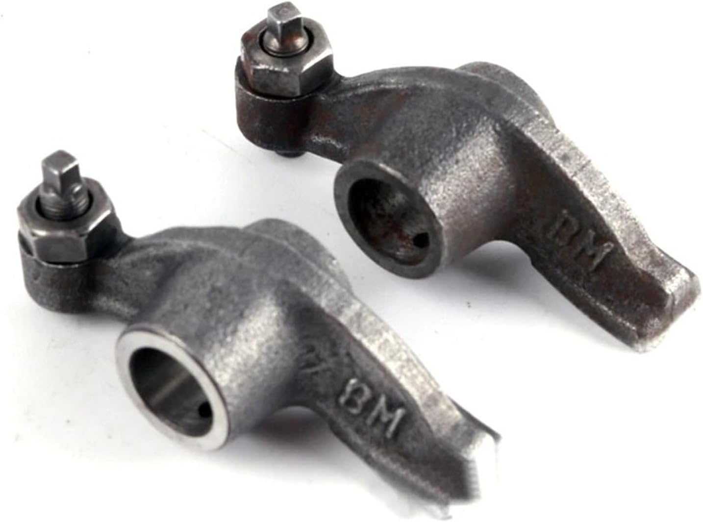 64mm 69mm Arm Assembly Camshaft Holder Cam Holder Bracket Rocker Fit for GY6 50 80cc(Lavender)