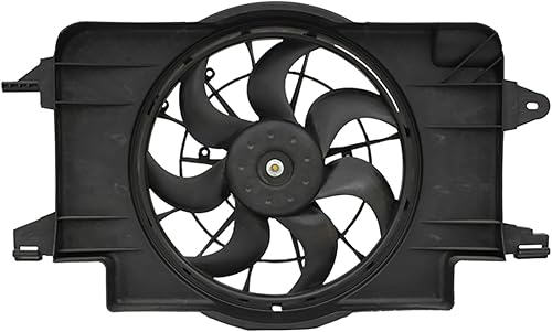 Vista 2 de TYG - Conjunto de ventilador de refrigeración para Saturn S Series 1991-2002 1.9L Coupe/Sedán/Wagon 2 pines 22136898 GM3115121 620-767