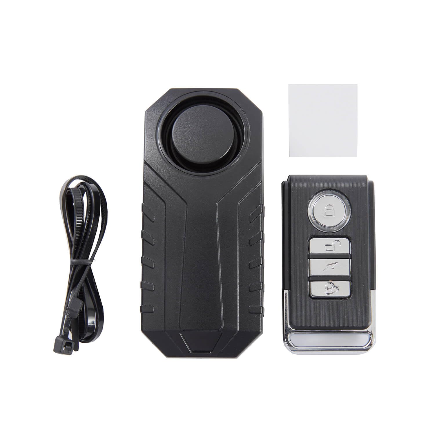 Coopers of Stortford - Vibration Shed Alarm Wireless Security System for Doors and Windows - Battery Operated Intruder Alert with Remote Control